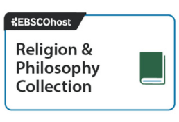 Religion and Philosophy Collection database graphic