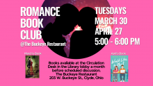 Romance Book Club for March and April